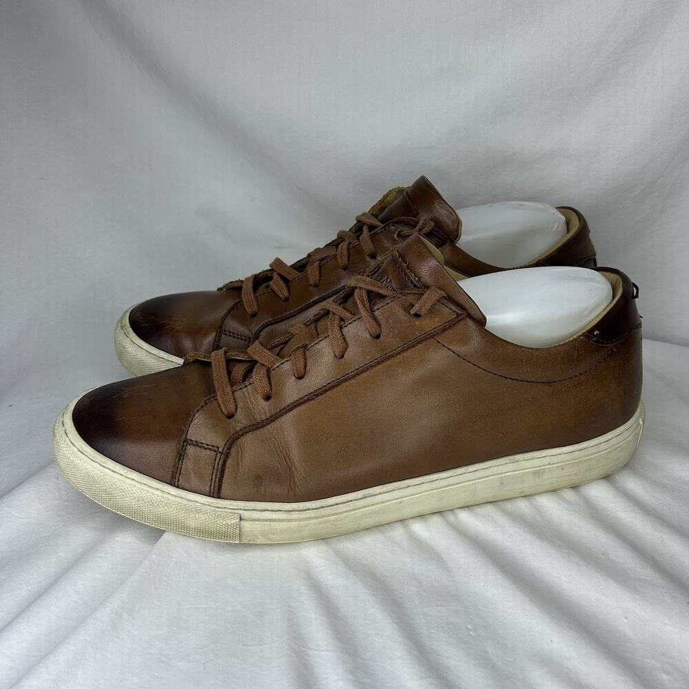 To Boot New York Mens Brown Leather "Devin" Sneaker 13D